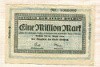 1000000 марок. Германия 1923г
