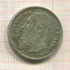 2 франка. Бельгия 1909г