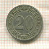 20 пфеннигов. Германия 1888г