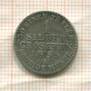 1 грош. Анхальт 1855г