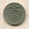 25 эре. Швеция 1943г