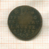 2 пфеннига. Саксен-Ваймар-Эйзенах (деформация) 1755г