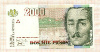 2000 песо. Колумбия 2004г