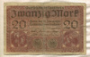 20 марок. Германия 1918г