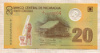 20 кордоба. Никарагуа. Пластик