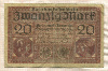 20 марок. Германия 1918г