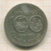 1 доллар. Канада 1974г