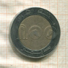 100 динаров. Алжир 2017г