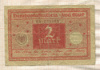 2 марки. Германия 1920г