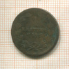 1 крейцер. Баден 1851г