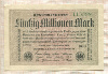 50000000 марок. Германия 1923г
