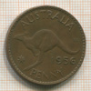 1 пенни. Австралия 1956г