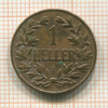 1 геллер. Немецкая Восточная Африка 1913г