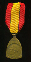 Медаль "В память войны 1914-1918 гг." Бельгия