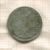 20 крейцеров. Австрия 1870г