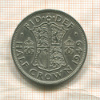 1/2 кроны. Великобритания 1949г