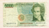 5000 лир. Италия