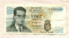 20 франков. Бельгия 1964г