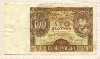100 злотых. Польша 1934г