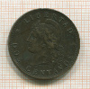 2 сентаво. Аргентина 1820г