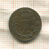1 геллер. Саксен-Хильдбургхаузен 1824г