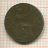 1/2 пенни. Великобритания 1912г