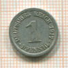 1 пфенниг. Германия 1917г