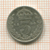 3 пенса. Великобритания 1890г
