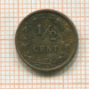 1/2 цента. Нидерланды 1884г