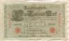 1000 марок. Германия 1910г