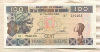 100 франков. Гвинея 1960г