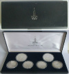 Набор юбилейных монет. Олимпиада-80. 6 штук. В оригинальной упаковке
