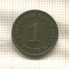 1 пфеннинг. Германия 1906г