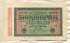 20000 марок. Германия 1923г