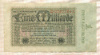 1000000000 марок. Германия 1923г