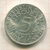 5 марок. Германия 1972г