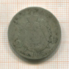 2 франка. Франция 1866г