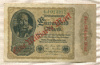1000000000 марок. Германия 1923г