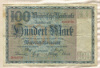 100 марок. Германия 1922г