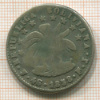 4 соля. Боливия 1858г