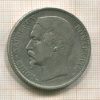 5 франков. Франция 1852г