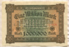 1000000 марок. Германия 1923г