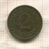 2 пфеннига. Германия 1924г