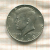 1/2 доллара. США 1968г