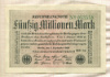 50000000 марок. Германия 1923г
