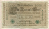 1000 марок. Германия 1910г