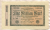 1000000 марок. Германия 1923г
