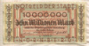 10000000 марок. Германия 1923г