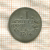 1 шиллинг. Гамбург 1794г