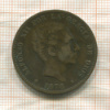 10 сантимов. Испания 1878г